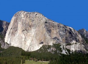 Panoramic photo of El Capitan, 5 images stitched together showing all ...