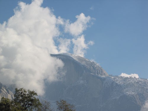 This is a shot from the new Lower Yosemite Falls trail that will open ...