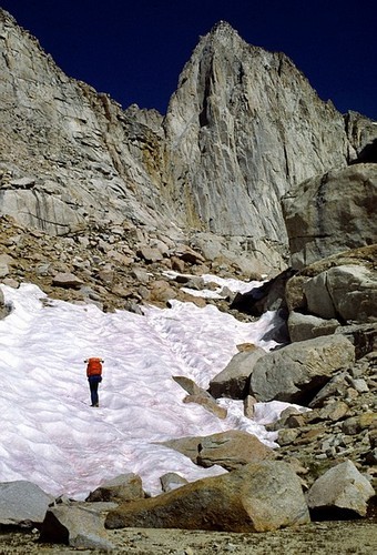 Approaching Mt. Whitney.