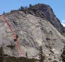 Lover's Leap, Hogsback - Knapsack Crack 5.5 - Lake Tahoe, California, USA. Click for details.