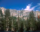Medlicott Dome, Right - Peace (P1) 5.10b R - Tuolumne Meadows, California USA. Click for details.