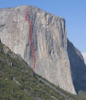 El Capitan - Never Never Land A3 5.7 - Yosemite Valley, California USA. Click to Enlarge