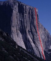 El Capitan - The Nose 5.14a or 5.9 C2 - Yosemite Valley, California USA. Click to Enlarge
