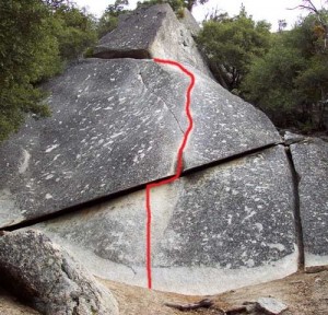 Knob Hill - Pot Belly 5.8 - Yosemite Valley, California USA. Click to Enlarge