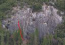 New Diversions Cliff - New Deviations 5.9 - Yosemite Valley, California USA. Click for details.