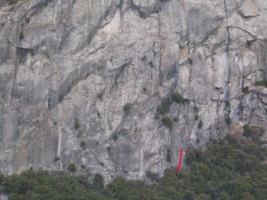 Reed's Pinnacle - Stone Groove 5.10b - Yosemite Valley, California USA. Click to Enlarge