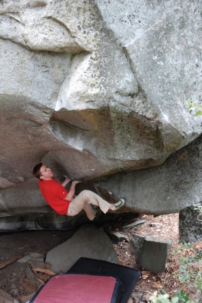 Tommy Caldwell on Yabo Roof &#40;V11&#41;