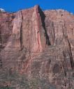 Moonlight Buttress Area - Moonlight Buttress 5.12d or 5.9 C1 - Zion National Park, Utah, USA. Click for details.