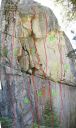Lover's Leap, Dear John Buttress - Hushed Passage 5.10c - Lake Tahoe, California, USA. Click for details.