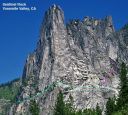Sentinel Rock - Circular Staircase 5.8 - Yosemite Valley, California USA. Click for details.