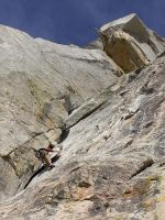 Tahquitz - Open Book 5.9 - Idyllwild, California USA. Click to Enlarge