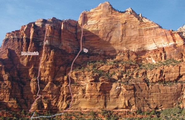Iron Messiah Spearhead Zion Rock Climbing