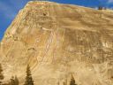 Lembert Dome, Right - Head Rush 5.10a R - Tuolumne Meadows, California USA. Click for details.