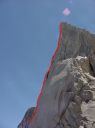 Third Pillar of Dana - Regular Route 5.10b - Tuolumne Meadows, California USA. Click for details.