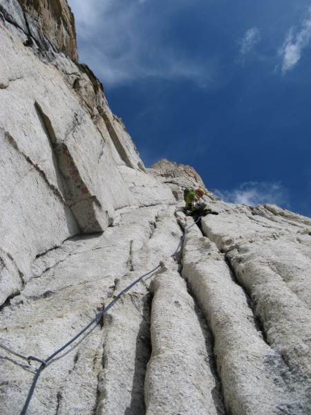 Amazing alpine granite on Mt Conness