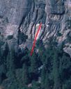 Church Bowl - Bishop's Terrace 5.8 - Yosemite Valley, California USA. Click for details.