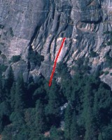 Church Bowl - Bishop's Terrace 5.8 - Yosemite Valley, California USA. Click to Enlarge
