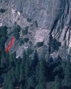 Church Bowl - Black is Brown 5.8 - Yosemite Valley, California USA. Click for details.