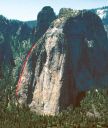 Middle Cathedral - East Buttress 5.10c or 5.9 A0 - Yosemite Valley, California USA. Click for details.