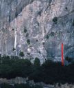 Reed's Pinnacle - Lunatic Fringe 5.10c - Yosemite Valley, California USA. Click for details.