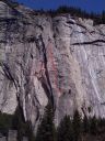 Royal Arches Area - Sons of Yesterday 5.10a - Yosemite Valley, California USA. Click for details.