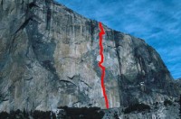 El Capitan - Zenyatta Mondatta A4 5.7 - Yosemite Valley, California USA. Click to Enlarge