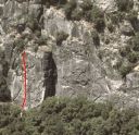 Pat and Jack Pinnacle - Knob Job 5.10b - Yosemite Valley, California USA. Click for details.