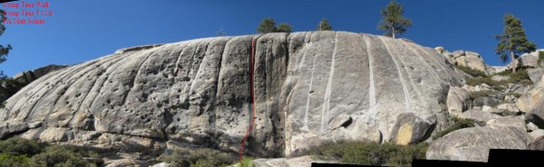 comp time wall, one of many mini-crags in 'the stash'. this one is onl...