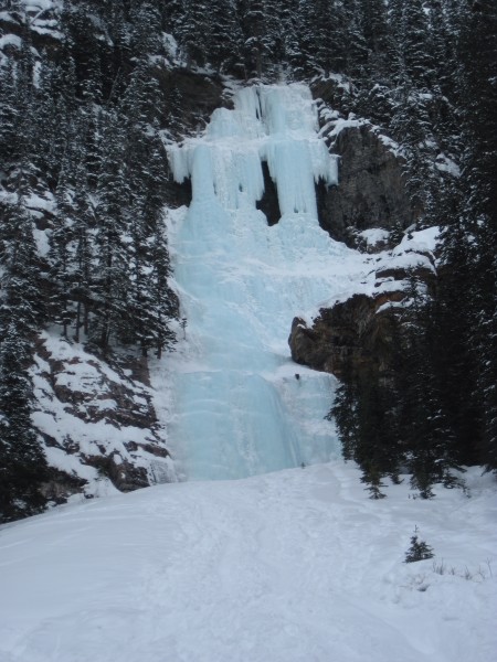 Louise Falls - well filled in and fun - 3/1/12