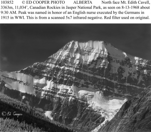 North Face of Mt. Edith Cavell, ALTA