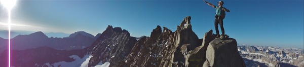 Gil Weiss, Ben Horne, and Brad Wilson completed the Full Palisade Trav...