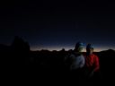 White Rat, White Granite: Matthes Crest under Moonlight - Click for details