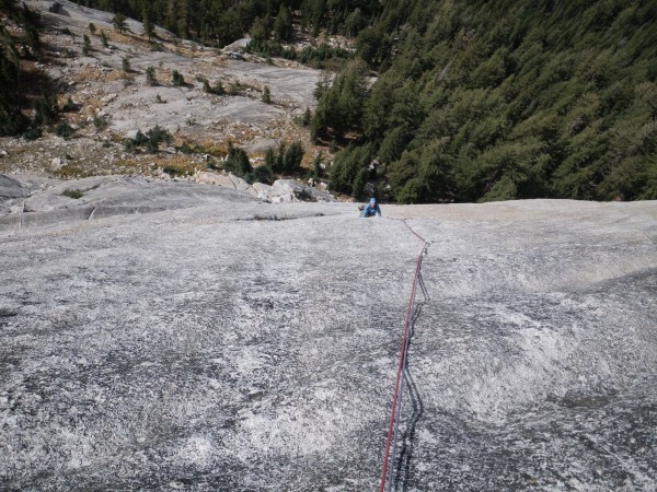 Looking down third pitch of Shagadelic