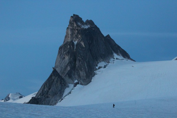 The approach to Pigeon Spire
