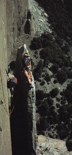 Texas Flake from the book Yosemite Climber