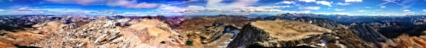 Pano from the summit