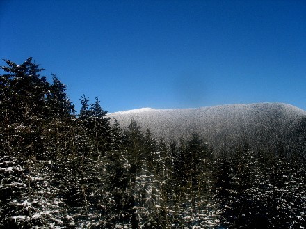 Mt. Moosilauke as seen from lower Carriage Road