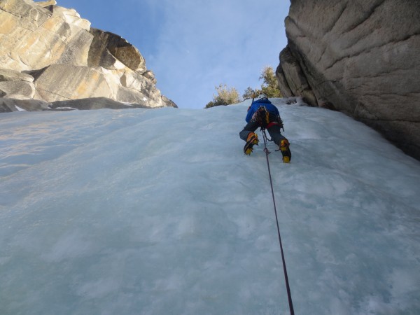 Mike leading the last pitch!