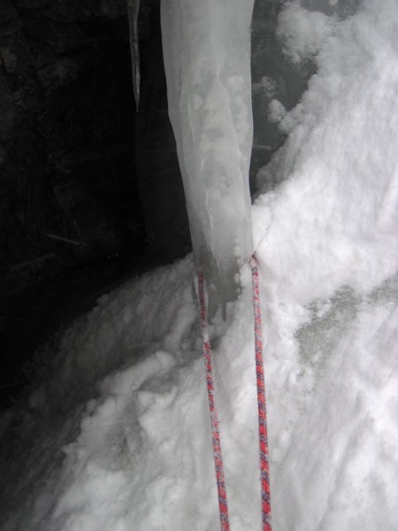 Several raps and I was down to my snow-covered pack and scrambling to ...