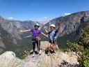 The East Buttress of El Cap with the little ones - Click for details