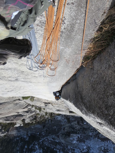 Looking down pitch 6