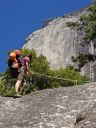 Cheating death on the  Half Dome Death Slabs: an epic tale of n00bery and bromance. - Click for details