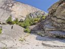 Mark's Near Onsight of the Half Dome Death Slabs - Click for details