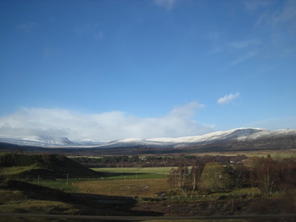 The Cairngorms.