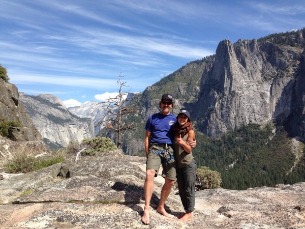 The Brookes take Yosemite