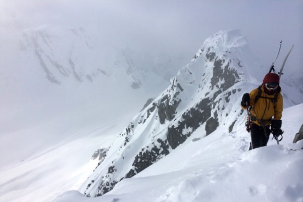 4.4 fin: approaching the end of the bootpacking and the summit of leda