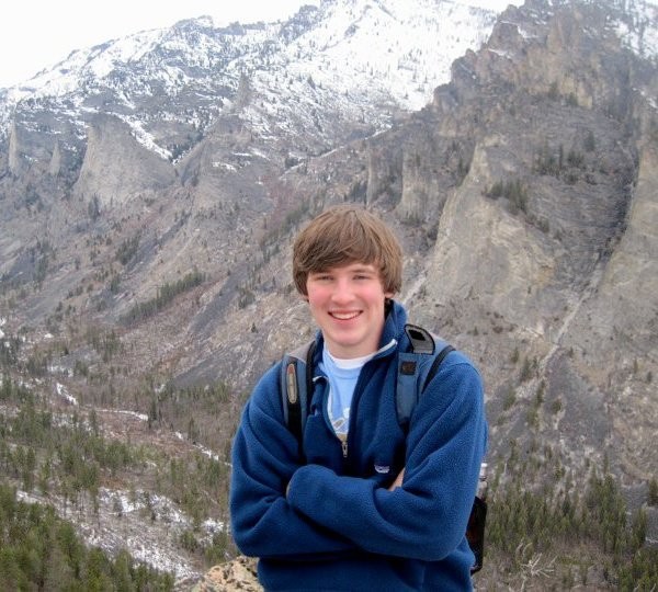 A baby faced kid at the Blodgett overlook. a few weeks before climbing...