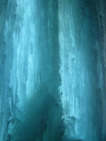 In the Louise Falls ice cave &#40;4/12/14&#41;.