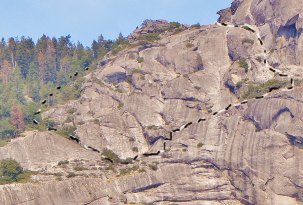North West Side of Moro Rock