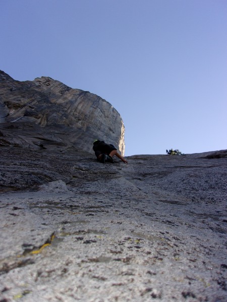 Climbing with the sun rising on the Dawn Wall was memorable